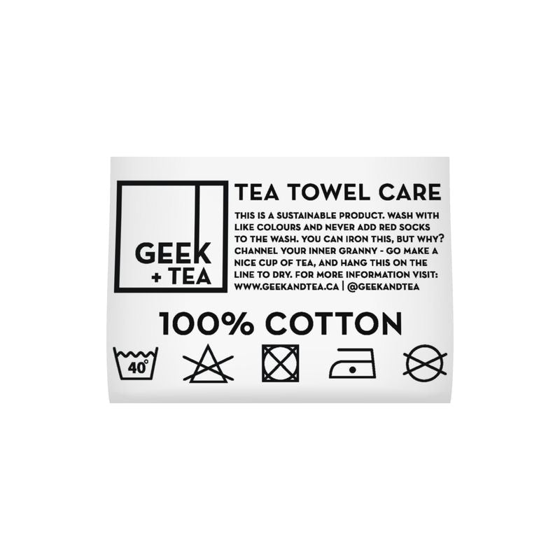 Burst of Blooms: Nasturtium Tea Towel